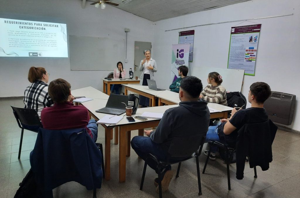 Se realizaron Talleres de Categorización y Recategorización de personas investigadoras